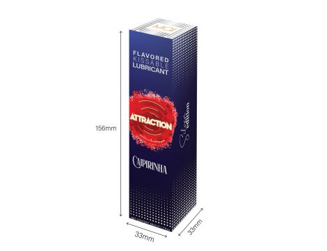 Lubrykant smakowy Attraction Caipirinha 50 ml - 6