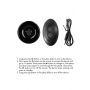 Rimly - With Suction Cup and Remote - 10 Speed - Black - 8