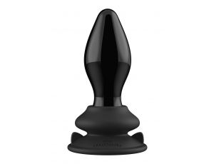 Stretchy - With Suction Cup and Remote - 10 Speed - Black