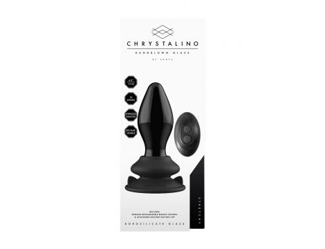 Stretchy - With Suction Cup and Remote - 10 Speed - Black - 5