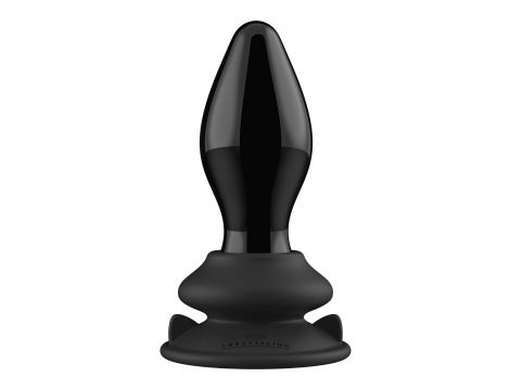 Stretchy - With Suction Cup and Remote - 10 Speed - Black