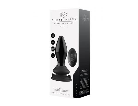 Stretchy - With Suction Cup and Remote - 10 Speed - Black - 2
