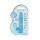 Dildo z jądrami RealRock niebieskie 15 cm