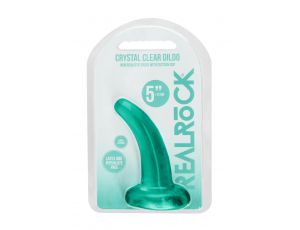 Dildo analne RealRock Crystal Clear z przyssawką 11 cm