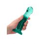 Dildo RealRock Crystal Clear przezroczyste z przyssawką 17 cm - 4