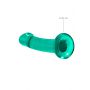 Dildo RealRock Crystal Clear przezroczyste z przyssawką 17 cm - 6