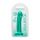 Dildo RealRock Crystal Clear przezroczyste z przyssawką 17 cm