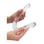 Podwójne dildo przezroczyste RealRock 42 cm - 4