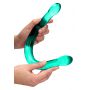 Podwójne dildo przezroczyste RealRock Crystal Clear 42 cm - 4