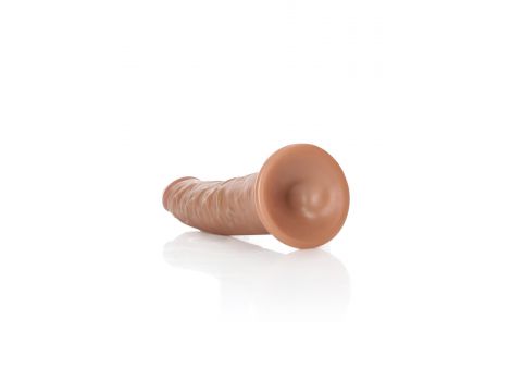 Dildo realistyczne smukłe RealRock z przyssawką 15,5 cm - 6
