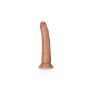 Dildo realistyczne smukłe RealRock z przyssawką 15,5 cm - 5