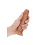 Dildo realistyczne zakrzywione RealRock z przyssawką 15,5 cm - 6