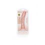 Realistyczne zakrzywione dildo z przyssawką RealRock 20,5 cm - 2