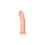 Realistyczne zakrzywione dildo z przyssawką RealRock 20,5 cm - 5