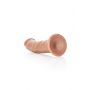 Realistyczne dildo zakrzywione z przyssawką RealRock 20,5 cm - 7