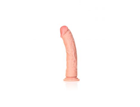 Dildo realistyczne zakrzywione RealRock z przyssawką 23 cm - 3