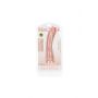 Dildo realistyczne zakrzywione RealRock z przyssawką 23 cm - 2