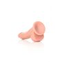 Dildo realistyczne zakrzywione z moszną i przyssawką RealRock 20,5 cm - 6