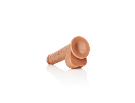 Dildo realistyczne RealRock z moszną i przyssawką 25,5 cm - 6