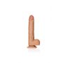 Dildo realistyczne RealRock z moszną i przyssawką 25,5 cm - 5