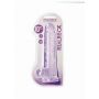 Realistyczne dildo żelowe z jądrami RealRock 25 cm - 2