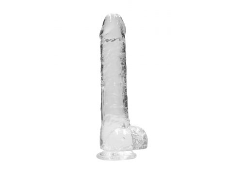 Realistyczne dildo z jądrami RealRock 25 cm - 2