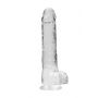 Realistyczne dildo z jądrami RealRock 25 cm - 3