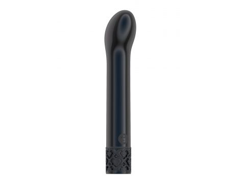 Wibrator punktu G Royal Gems Jewel Gunmetal akumulatorowy