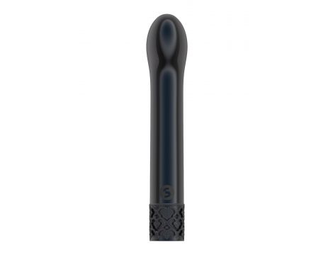 Wibrator punktu G Royal Gems Jewel Gunmetal akumulatorowy - 3