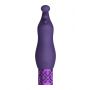 Wibrator bullet Exquisite Royal Gems fioletowy silikonowy USB - 2