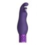 Wibrator bullet Exquisite Royal Gems fioletowy silikonowy USB - 4