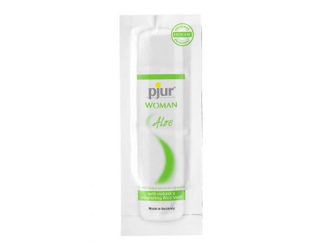 Lubrykant na bazie wody Pjur Woman Aloe 2 ml 50 sztuk - 2