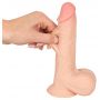 Dildo realistyczne z ruchomą skórą Nature Skin 19 cm - 19