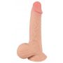 Dildo realistyczne z ruchomą skórą Nature Skin 19 cm - 9