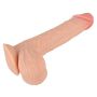 Dildo realistyczne z ruchomą skórą Nature Skin 19 cm - 11