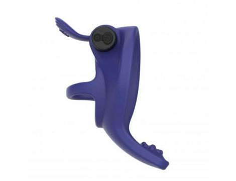 Pierścień wibrujący Gladiator Toyz4lovers niebieski USB - 3