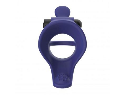 Pierścień wibrujący Gladiator Toyz4lovers niebieski USB - 4
