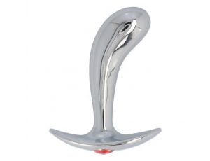 Korek analny aluminiowy Wacky Sailor srebrny 7,9 cm