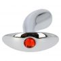 Korek analny aluminiowy Wacky Sailor srebrny 7,9 cm - 5
