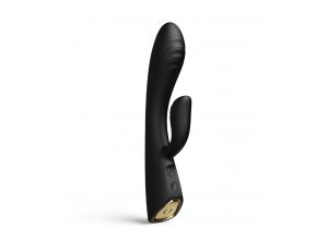 Wibrator króliczek Dorcel Flexi Rabbit elastyczny czarny 21 cm