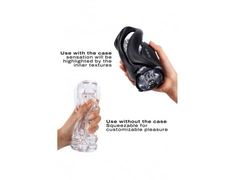 Ręczny masturbator Deep Blow Dorcel czarny - 5