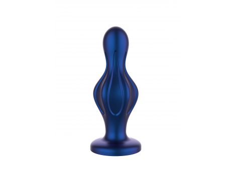 Korek analny silikonowy ToyJoy niebieski 12 cm - 3