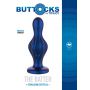Korek analny silikonowy ToyJoy niebieski 12 cm - 8