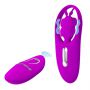 Stymulator łechtaczki Tańczący Motylek Pretty Love silikonowy z pilotem USB - 4