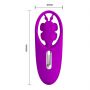 Stymulator łechtaczki Tańczący Motylek Pretty Love silikonowy z pilotem USB - 6