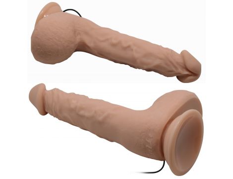 Wibrator realistyczny Baile Beautiful Jason 25 cm z przyssawką - 6