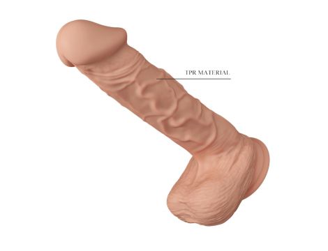 Realistyczne cieliste dildo Baile Bergrisi 26 cm z przyssawką - 7