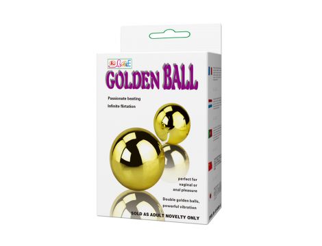 Kulki wibrujące Baile Golden złote - 8