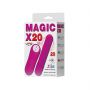 Wibrator mini bullet Baile Magic X20 20 funkcji z pilotem zdalnym - 7