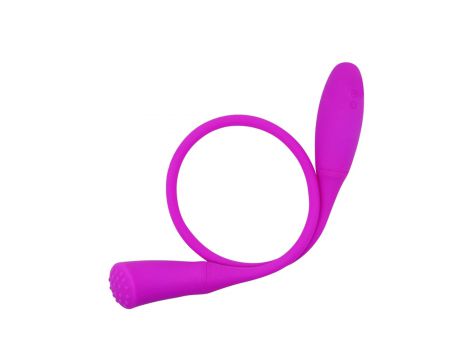 Wibrator silikonowy giętki Pretty Love Snaky Vibe USB - 3